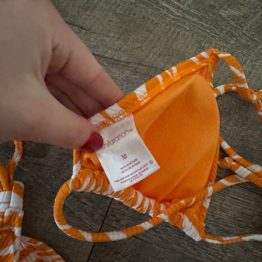 Target Tiger Stripe String Bikini - image 4